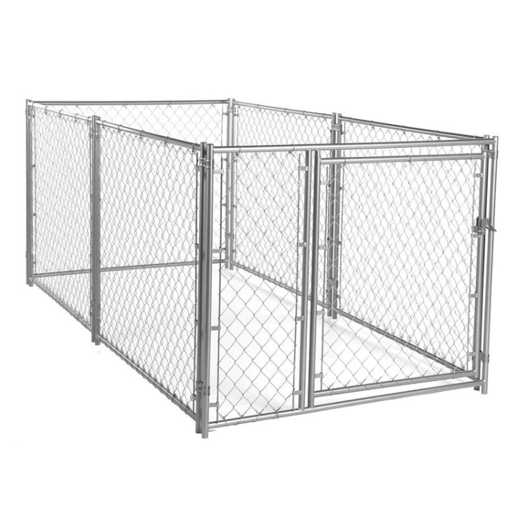 Lucky Dog Modular Chain Link Pet Kennel