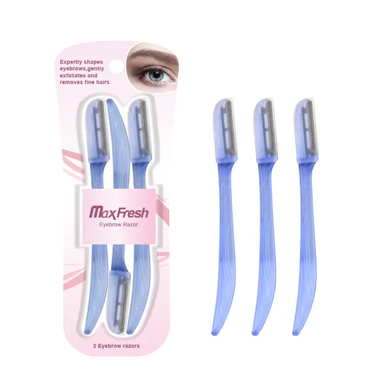 Outil de soin du visage maquillage plastique rasage toilettage tondeuses rasoir à sourcils