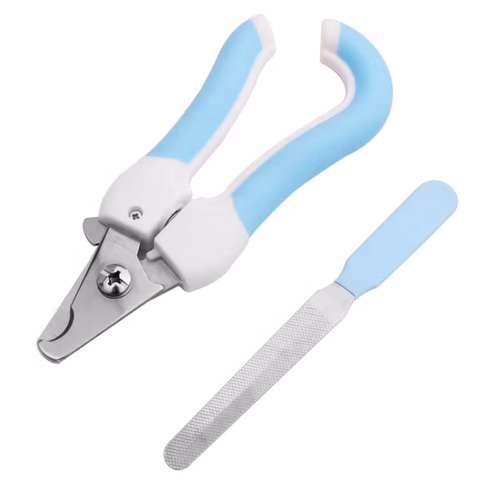 Outil de toilettage de chat de chien de coupe-ongles d'animal familier d'acier inoxydable