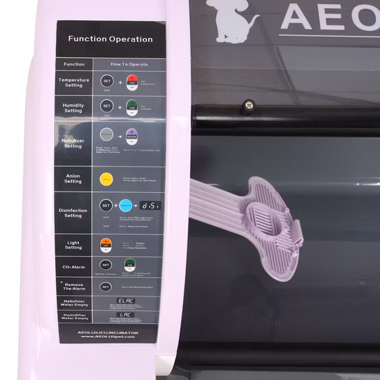 Clinique vétérinaire médicale utilisation animale moins cher Portable ICU Pet incubateur vétérinaire incubateur pour chien chat
